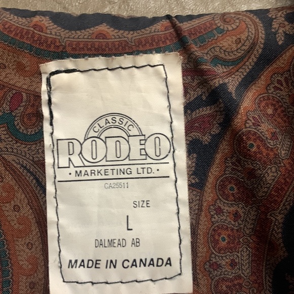 Blue Classic Rodeo vest - Picture 2 of 4
